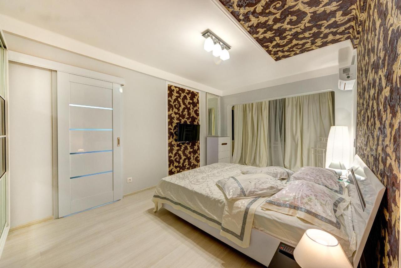 Luxurious 2K Apartment, Bolshaya Vasilkovskaya Street 145/1, Ocean Plaza キエフ エクステリア 写真